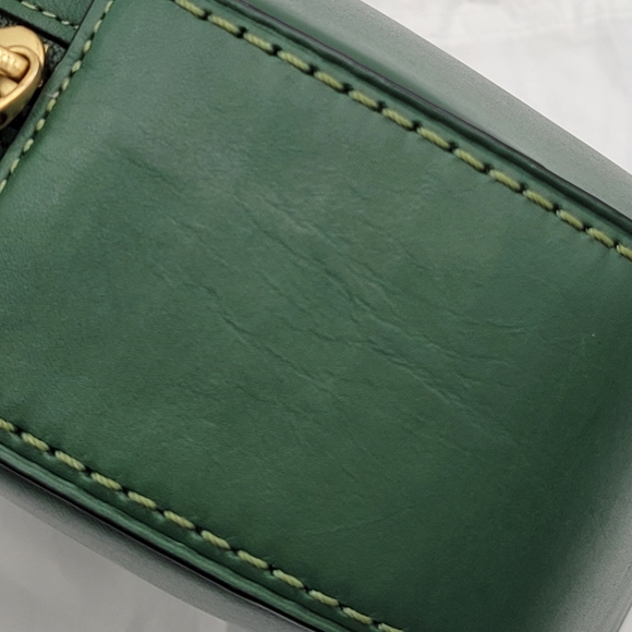 Coach 1941 Glovetanned Leather Canteen Bag, Green - Picture 11 of 11